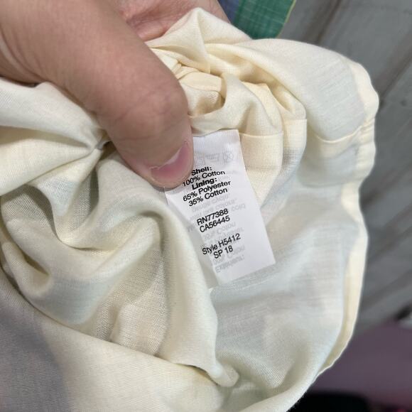 Jcrew Factory Pink Multi Striped off-the-shoulder dress - Picture 5 of 8